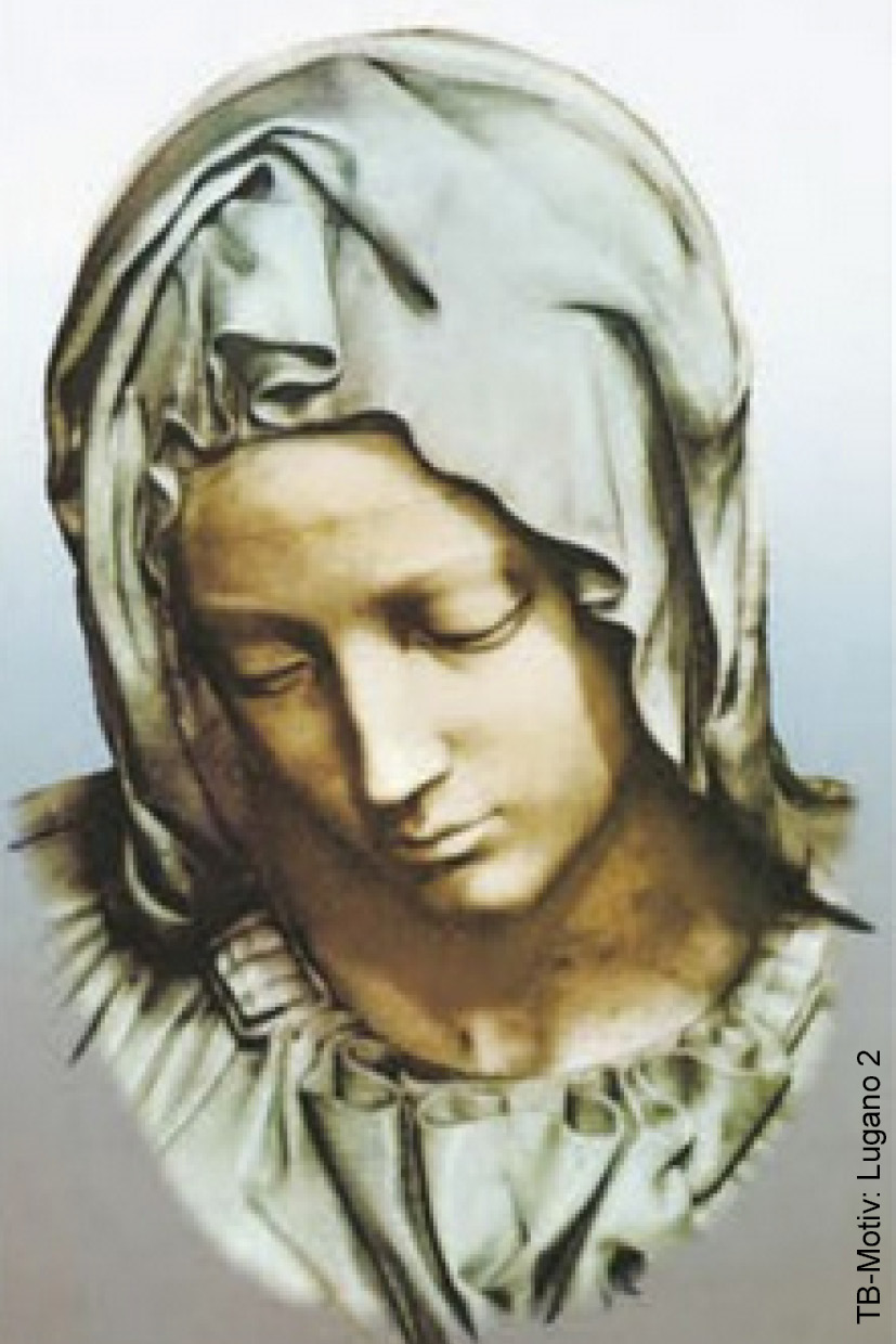 Lugano Gesicht Maria